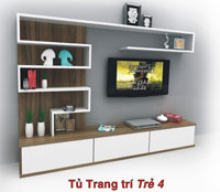 TỦ TRANG TRÍ TRẺ 4